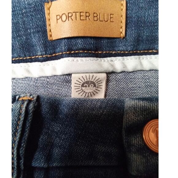 Porter Blue High-Waisted Bootcut Jeans - 28 - Picture 10 of 10